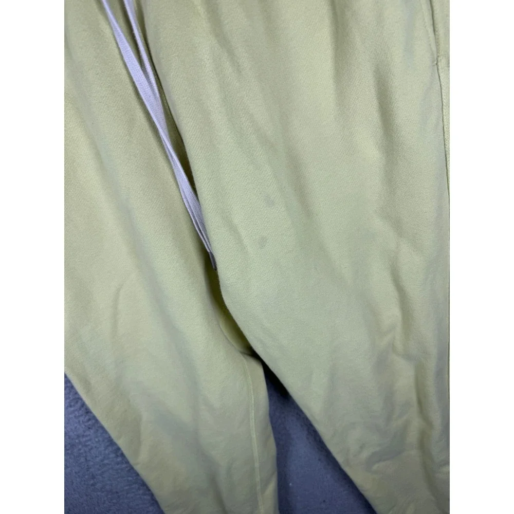John‎ Elliott Mens Escobar Sweatpants Pale Yellow Cotton Joggers Made in USA